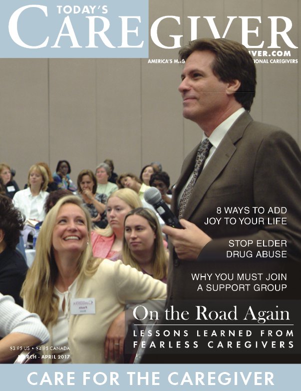 Today's Caregiver magazine March/April Issue - Cover