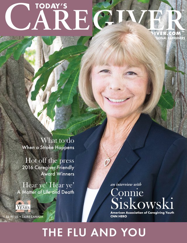 Today's Caregiver magazine September/October Issue - Cover
