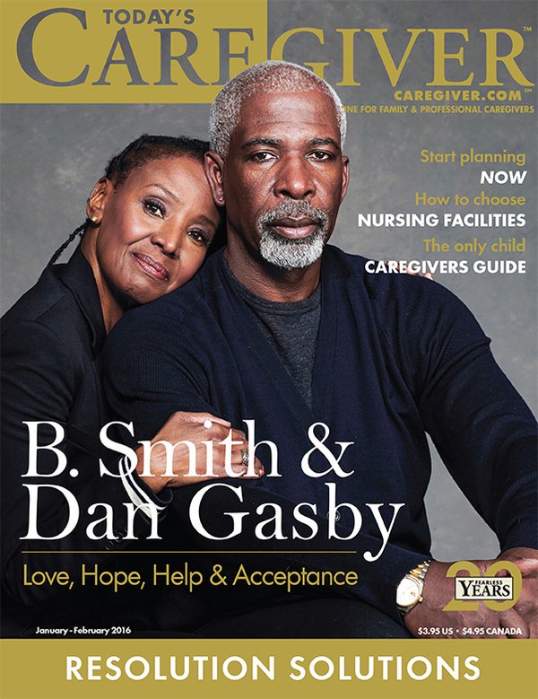 Today's Caregiver magazine Jan/Feb Issue - Cover