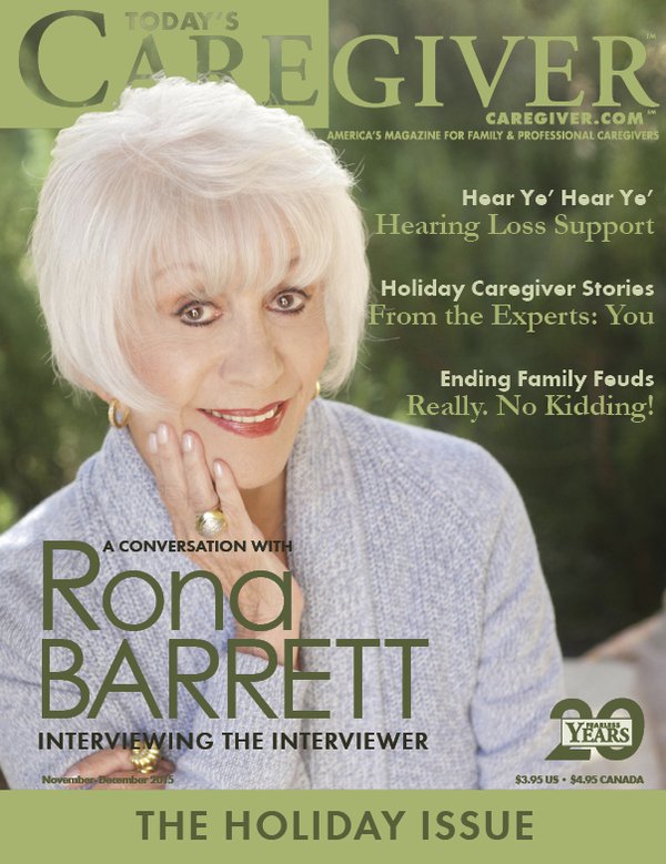 Today's Caregiver magazine November/December Issue - Cover
